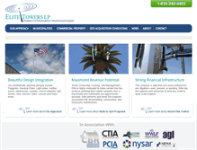 Tablet Screenshot of elite-towers.com